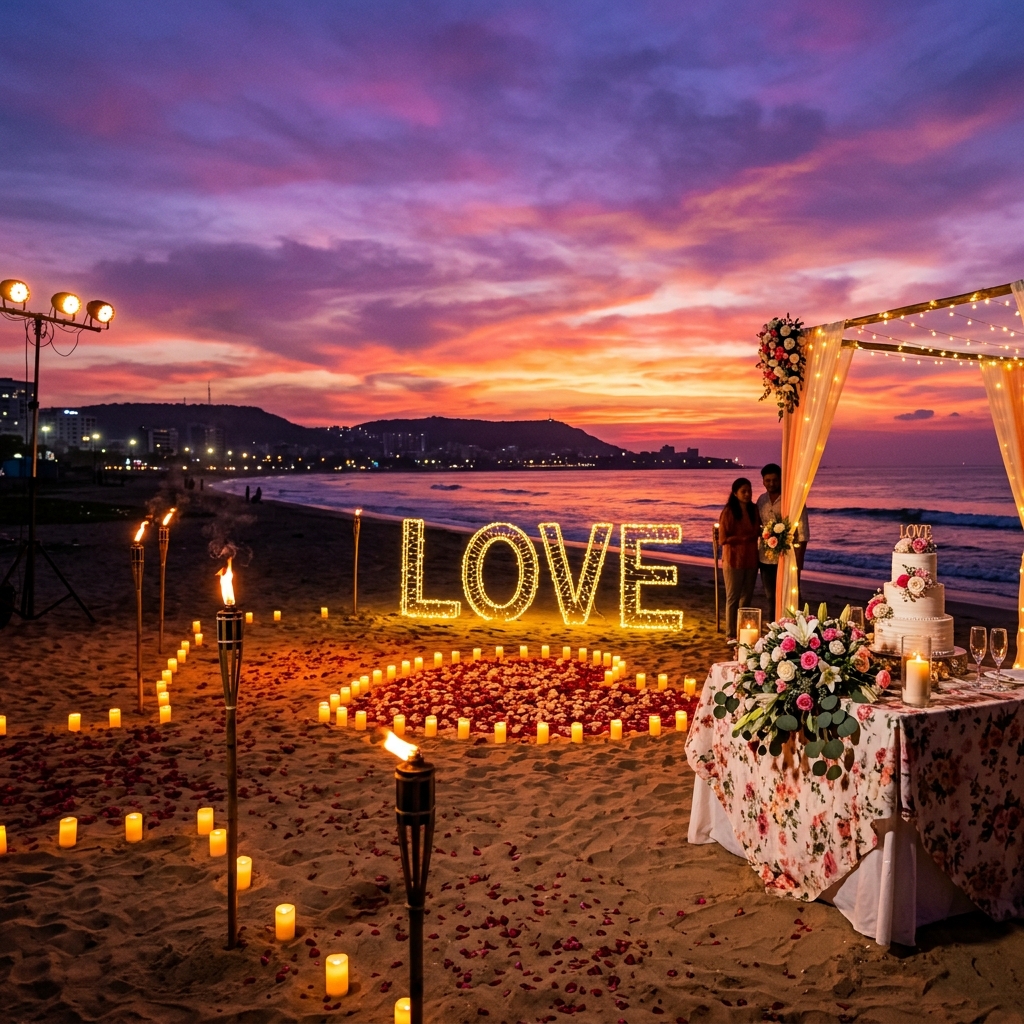 Evening Beach Decor